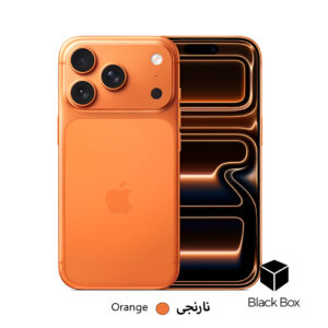گوشی موبایل اپل مدل iPhone 17 Pro Max ظرفیت 1 ترابایت رم 12 گیگابایت رنگ نارنجی رجیستر شده(Not Active)